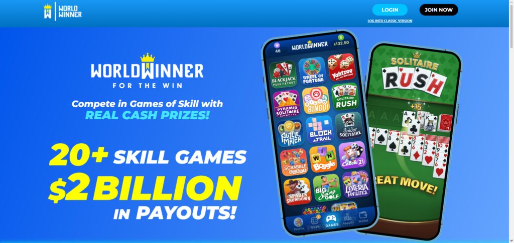 10 Best Skill-Based Games That Pay Real Cash Online 3 WorldWinner