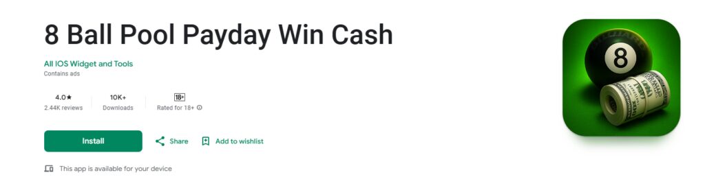 Pool Payday
