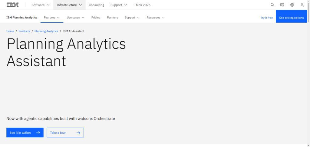 IBM Planning Analytics with Watson
