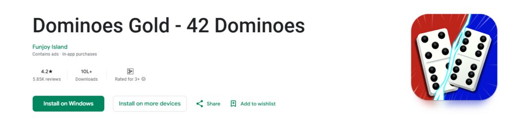 Dominoes Gold