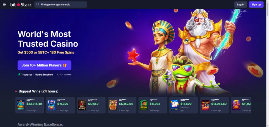 10 Top Solana & Bitcoin Gambling Sites with Fast Cashouts 5 BitStarz