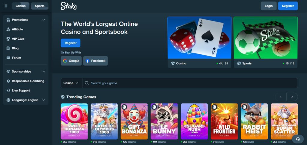 10 Top Solana & Bitcoin Gambling Sites with Fast Cashouts 2 Stake.comStake.com