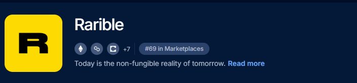 10 Best Crypto Platforms for NFTs, Metaverse & Collectibles 4 Rarible