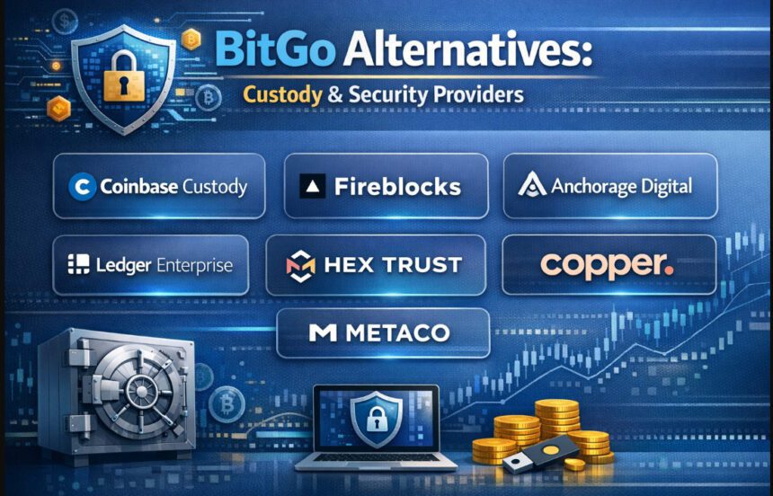 10 BitGo Alternatives: Custody & Security Providers