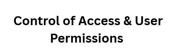 10 Essential Cybersecurity Solutions Every Small Business Needs 11 Control of Access & User Permissions