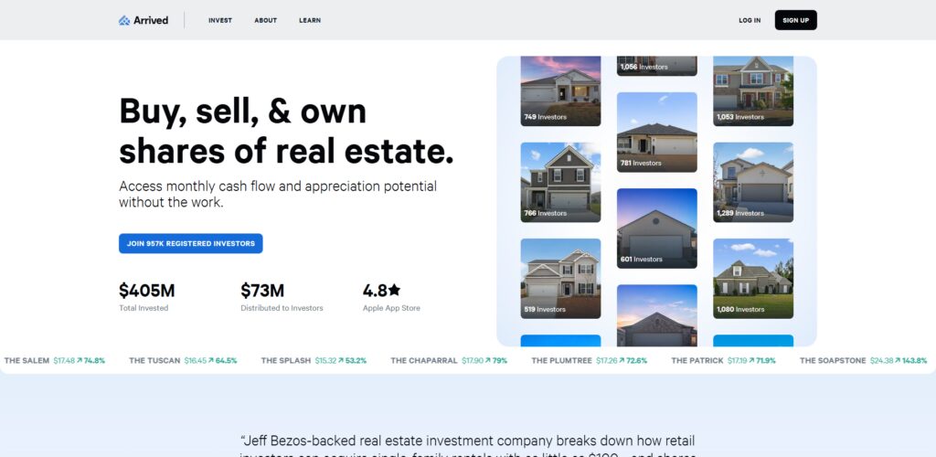 Arrived Homes