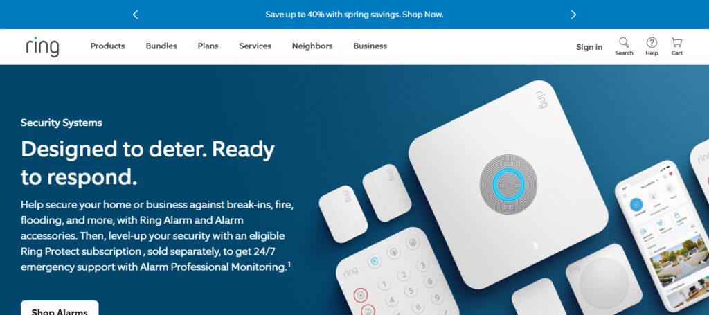 10 Smart Home Security Systems with No Monthly Fees 4 Ring Alarm (Basic)