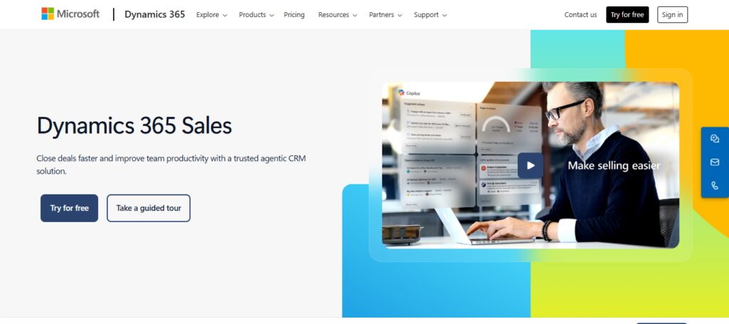 11 Best CRM Software Options for Growing Sales Teams 5 Microsoft Dynamics 365 Sales