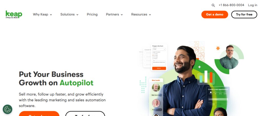 11 Best CRM Software Options for Growing Sales Teams 10 Keap (Infusionsoft)