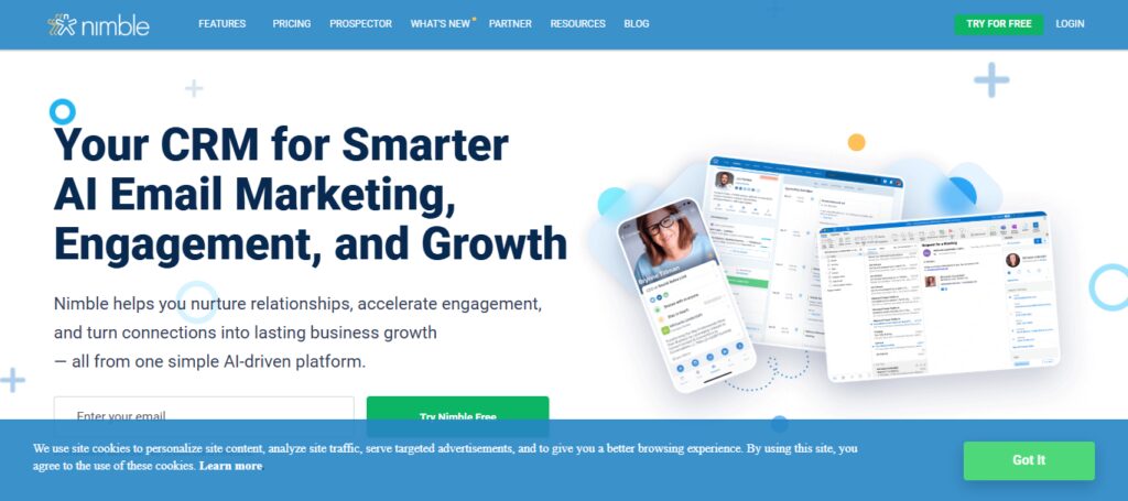 11 Best CRM Software Options for Growing Sales Teams 9 Nimble CRM