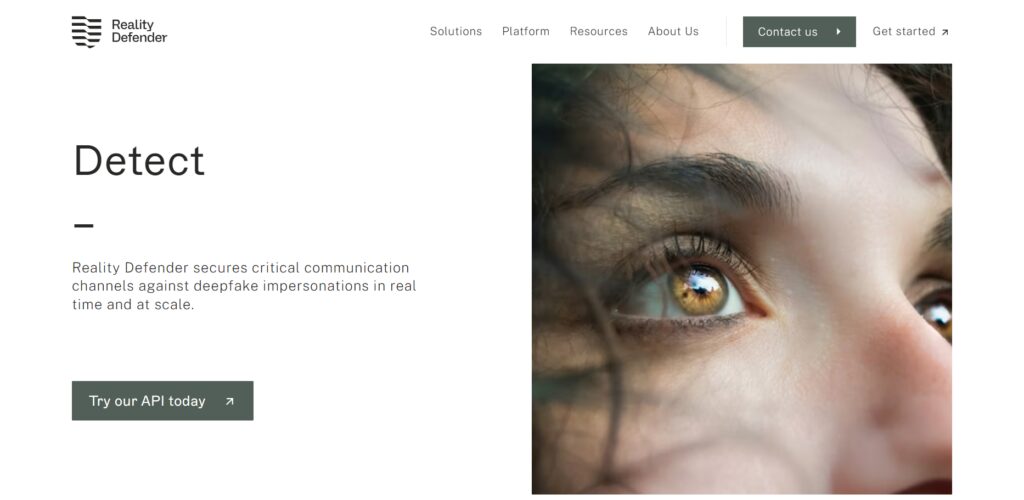 10 Best AI Security Platforms for Deepfake Detection and Prevention 4 Reality Defender