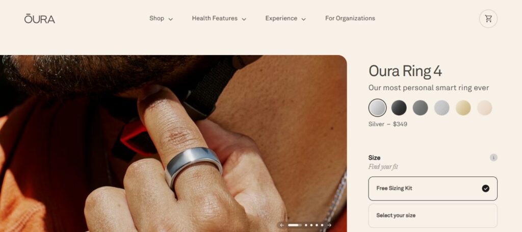 10 Biohacking Wearables to Boost Sleep & Longevity 2 Oura Ring Gen 4