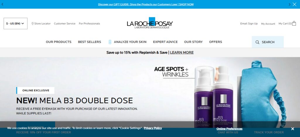 10 Top Science-Backed Clean Beauty Brands for Sensitive Skin 2 La Roche-Posay