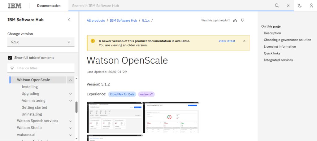 10 Leading Platforms to Audit LLM Bias & Hallucination Risks 2 IBM Watson OpenScale