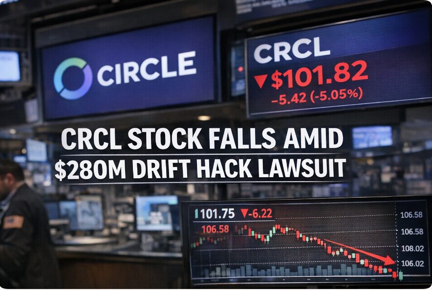 CRCL Stock Falls Amid $280M Drift Hack Lawsuit 3 CRCL Stock Price Impact