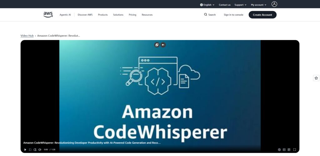 Top 10 AI Coding Assistants That Build Entire Apps from Natural Language 9 Amazon CodeWhisperer
