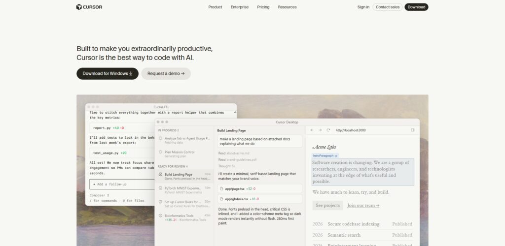 Top 10 AI Coding Assistants That Build Entire Apps from Natural Language 5 Cursor