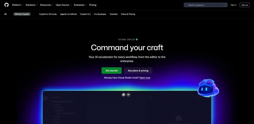 Top 10 AI Coding Assistants That Build Entire Apps from Natural Language 2 GitHub Copilot