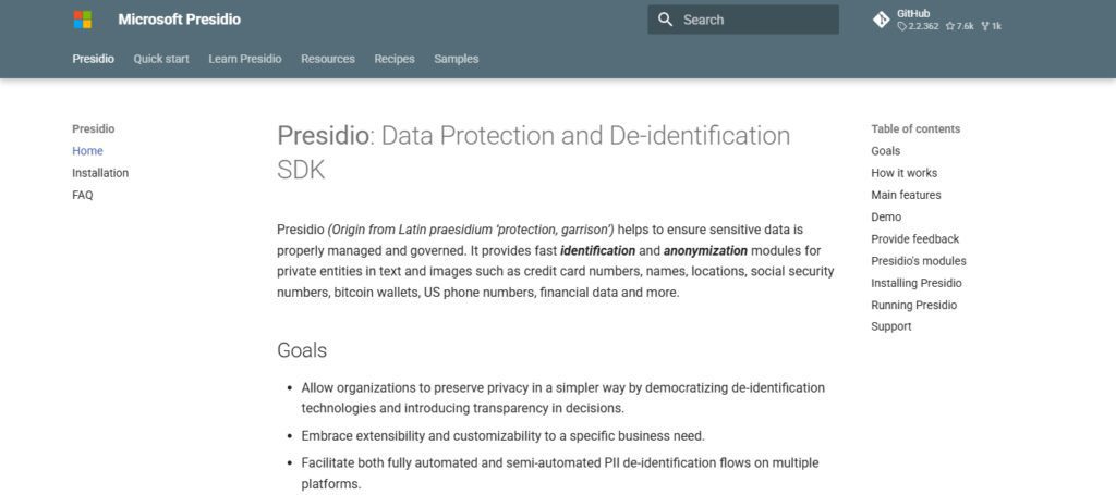 Microsoft Presidio + Entra Confidential AI