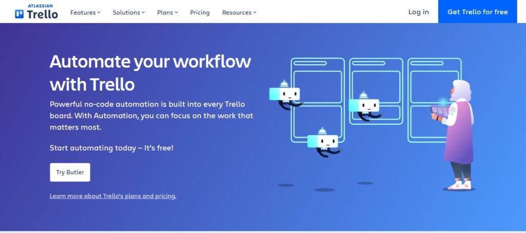 Top 10 Agentic Productivity Tools for Email & Calendar AI 10 Trello + Butler AI