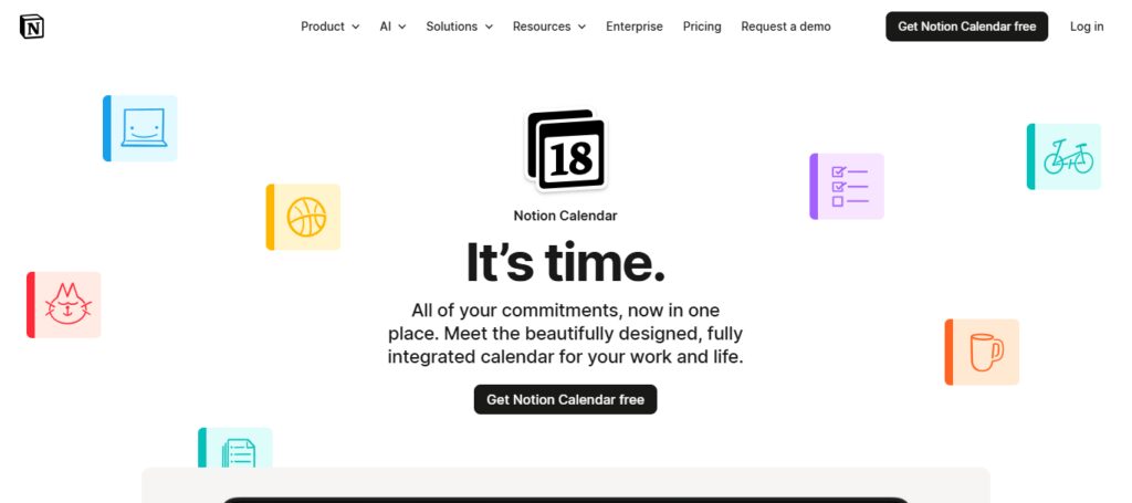Top 10 Agentic Productivity Tools for Email & Calendar AI 9 Notion Calendar AI