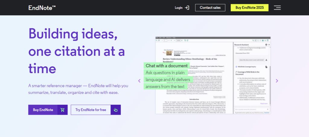 10 Best AI Research Engines for Verified Sources 11 EndNote AI