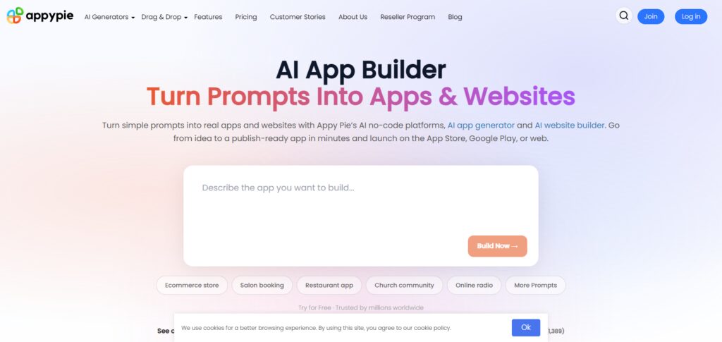 10 Best No-Code AI Platforms for Building Custom Enterprise Solutions 9 Appy Pie