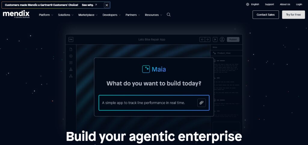 10 Best No-Code AI Platforms for Building Custom Enterprise Solutions 5 Mendix