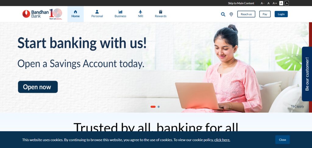 10 Best Savings Accounts with High Interest Rates in India 9 Bandhan Bank