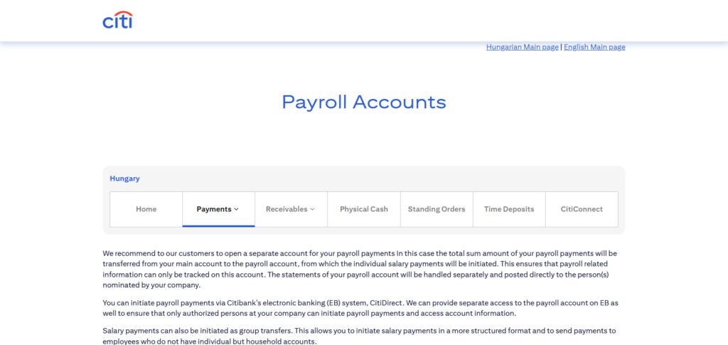 10 Best Salary Accounts with Maximum Benefits 4 Citibank Payroll Account