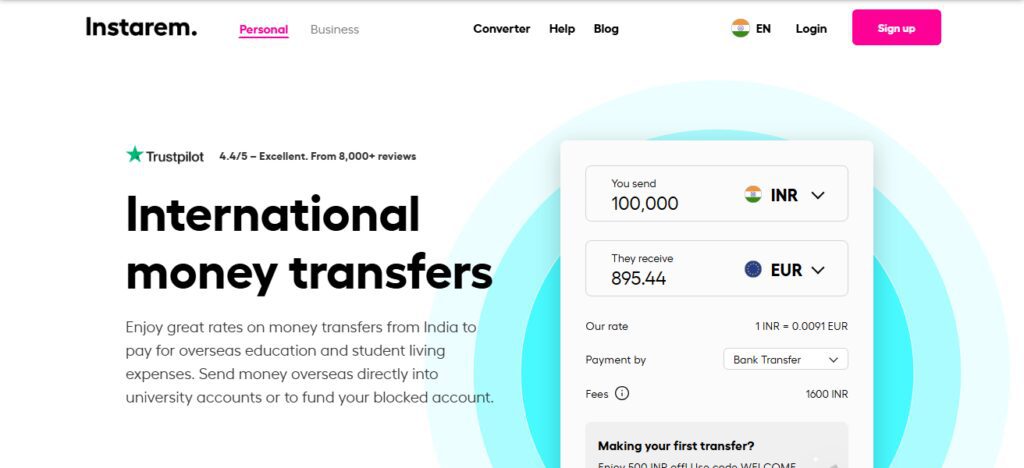 10 Best Apps To Send Money Abroad Without High Charges 4 Instarem