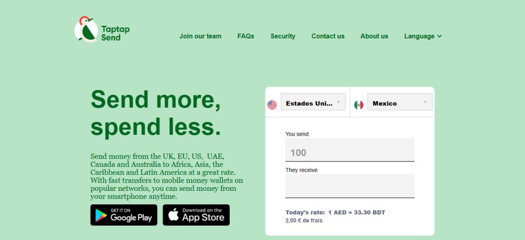 10 Best Apps To Send Money Abroad Without High Charges 9 Taptap Send