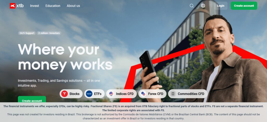 10 Best Forex Platforms With Best Exchange Rates Guide 8 XTB