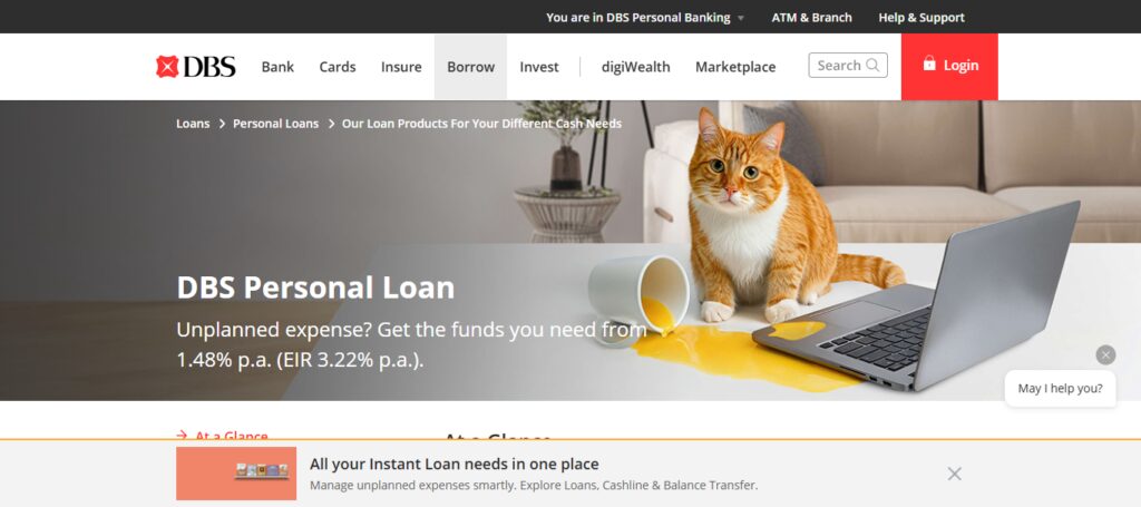 10 Personal Loan Options for Expats Abroad Guide 8 DBS Expat Loans (Singapore)