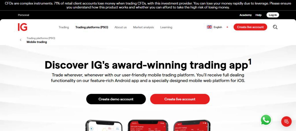 10 Global Trading Apps That Accept Users Worldwide in 2026 5 IG Group Trading App