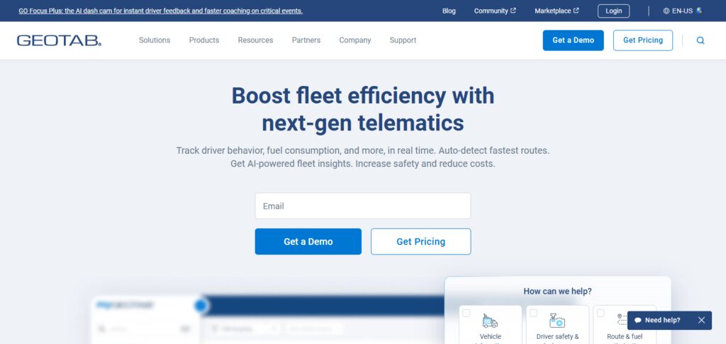 10 Best Fleet Management Software to Boost Logistics Fast 3 Geotab