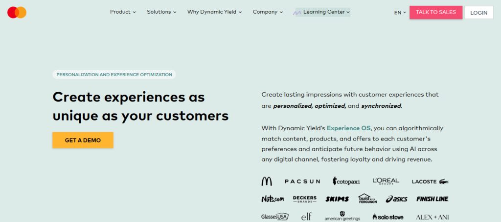 10 AI Tools to Boost Online Store Sales Automatically 4 Dynamic Yield