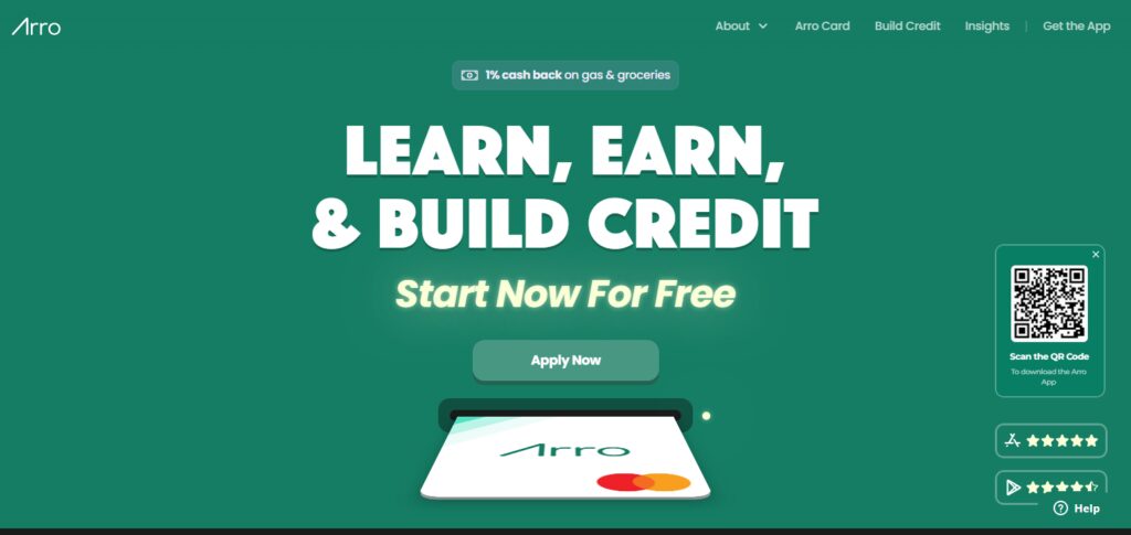 10 $5,000 Limit Credit Cards With Instant Approval in 2026 9 Arro Card