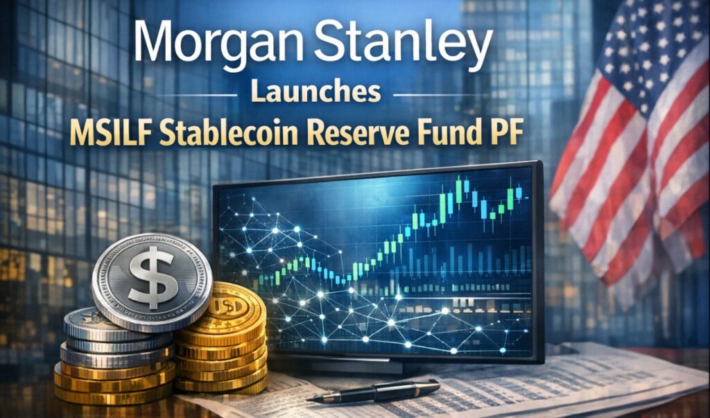 Morgan Stanley Launches MSILF Stablecoin Reserve Fund PF 2 Morgan Stanley Launches MSILF Stablecoin Reserve Fund PF
