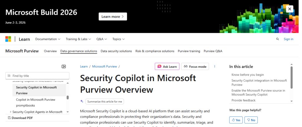 10 Best AI Platforms for Enterprise Data Consistency Monitoring 5 Microsoft Purview + AI Copilot