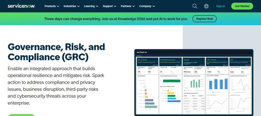 ServiceNow GRC