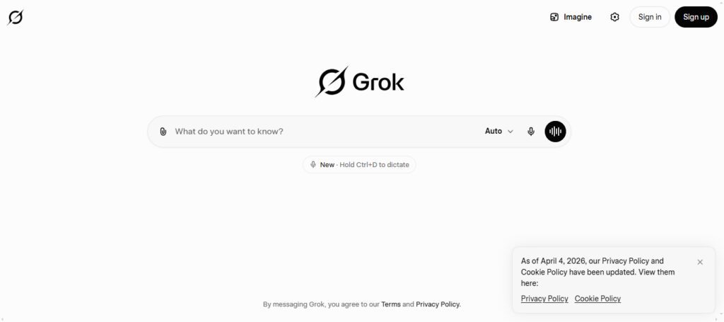 Grok (X by Elon Musk)
