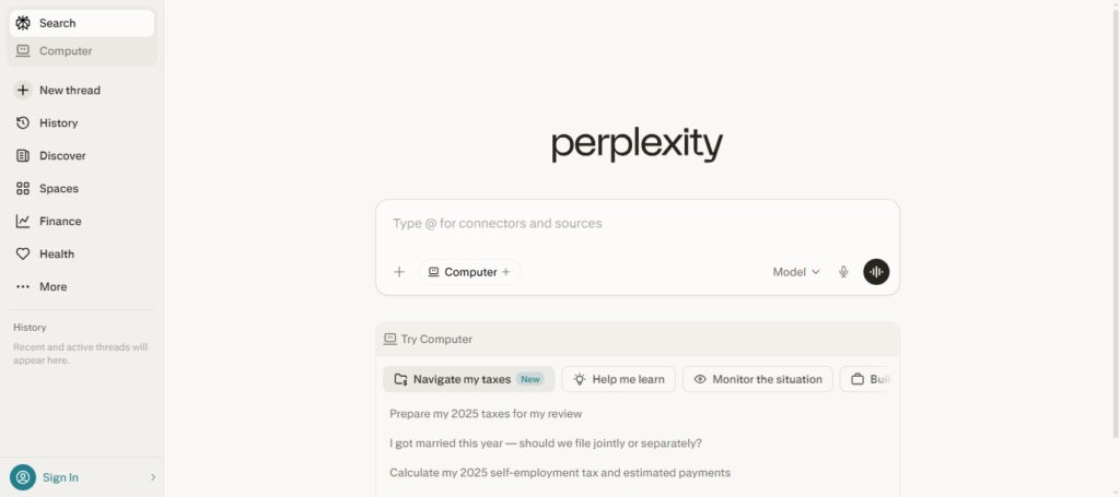 Perplexity AI
