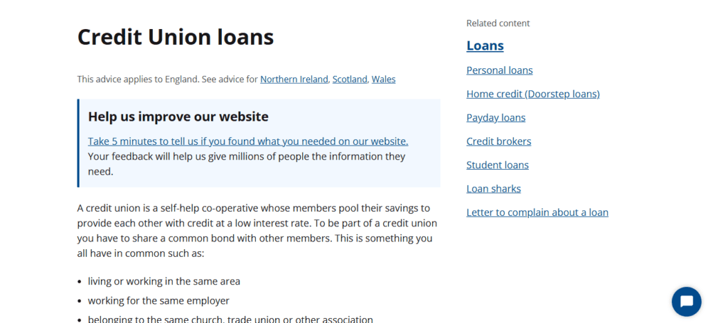 Credit Union Loans