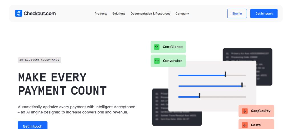 Checkout.com Intelligence