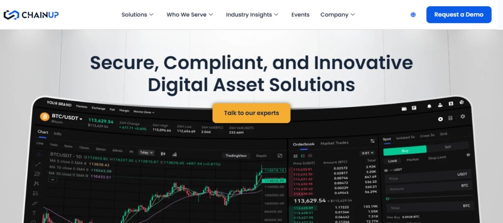 ChainUP Exchange Solution
