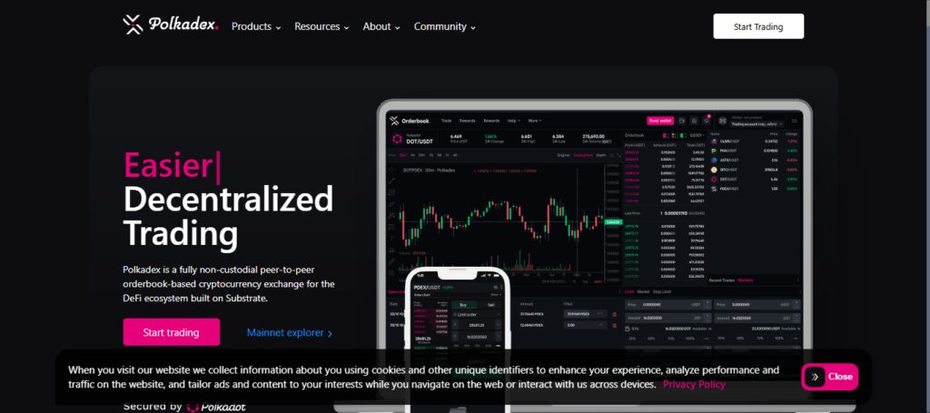 10 Best Crypto Exchange Software with On-Chain Order Book 7 Polkadex Orderbook
