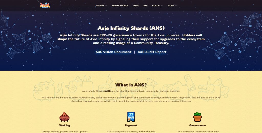 Top 9 Crypto "Ghost Towns": Famous Projects That Lost 99% of Their Users 7 Axie Infinity (AXS)