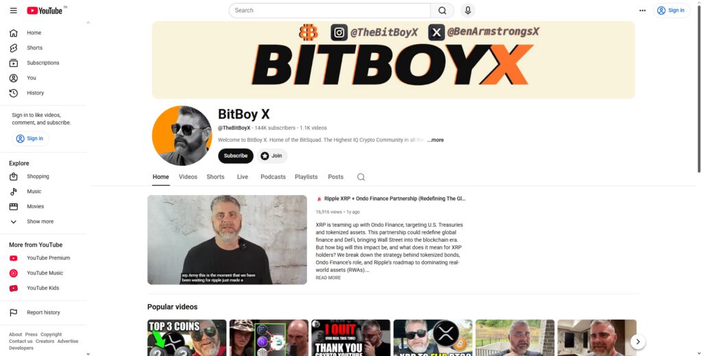 9 Famous YouTubers Who Lost Everything in the 2026 Liquidity Crunch 4 BitBoy Crypto