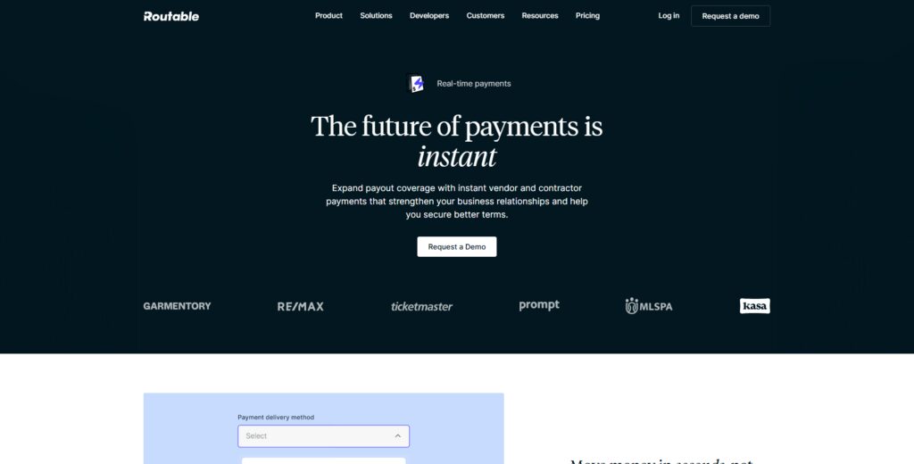 Routable Instant Payouts